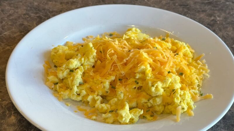 Scrambled Eggs With Cottage Cheese